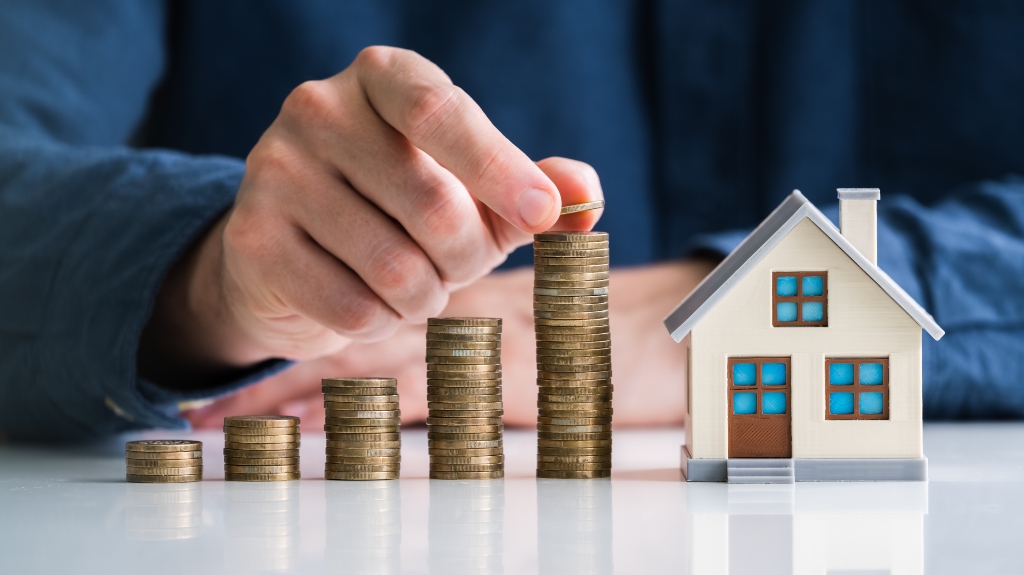 house next to money