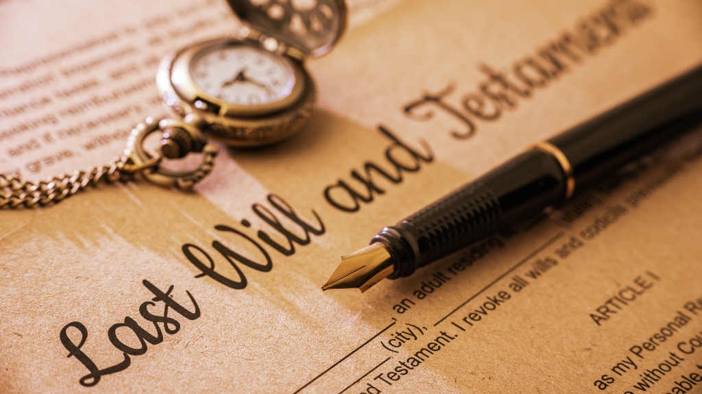 will with a pen and watch
