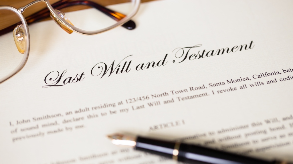 last will and testament