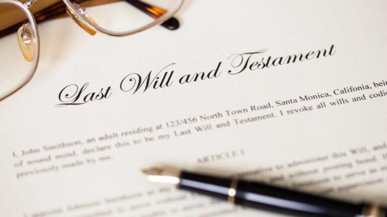 last will and testament